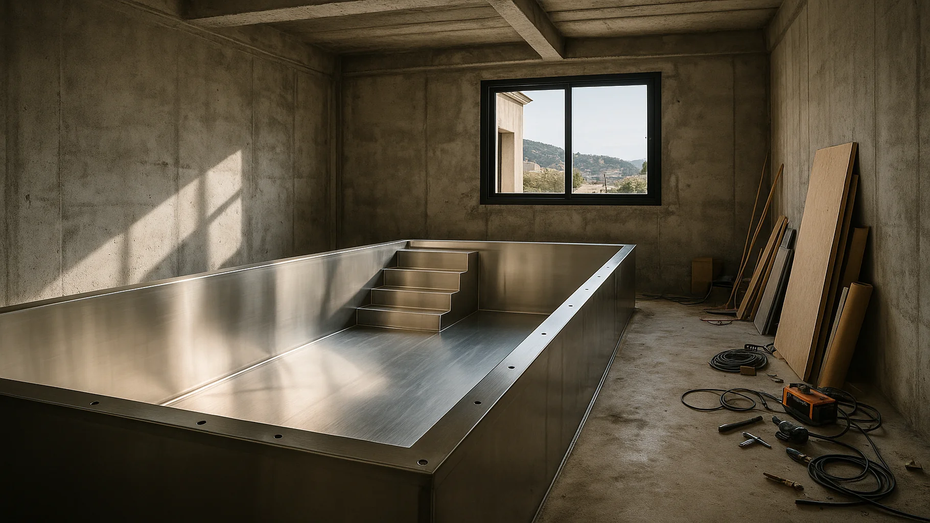 Piscine inox Marseille